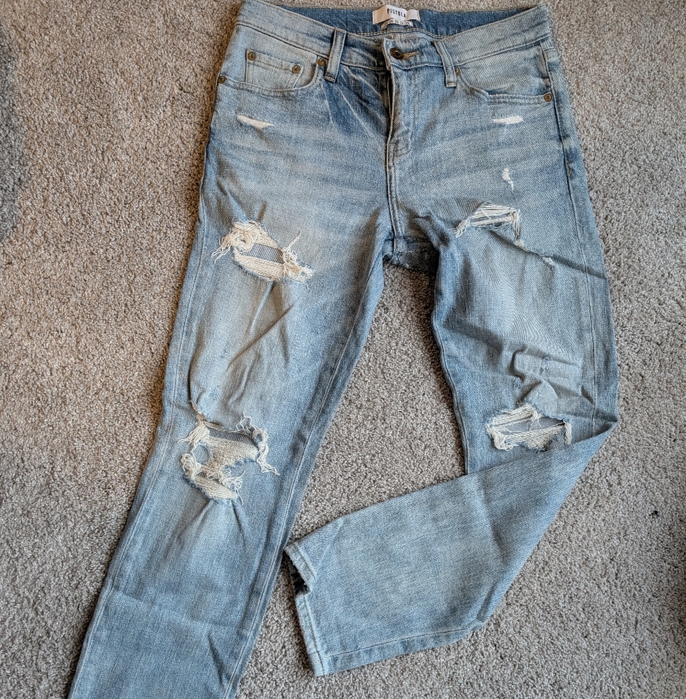 Pistola relaxed straight leg jeans